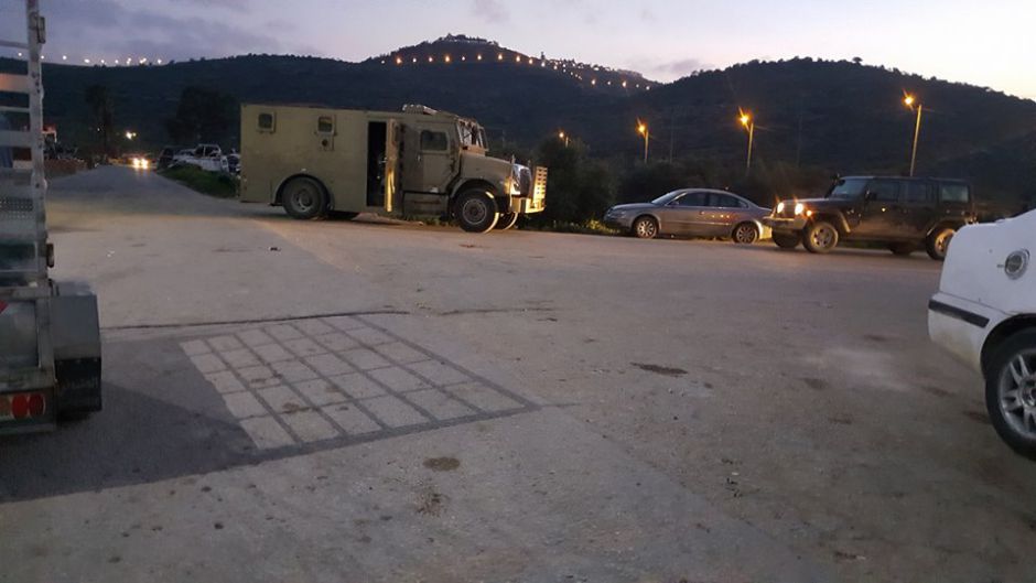 الاحتلال يقتحم منازل ومنشآت ويصادر كاميرات جنوب نابلس